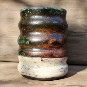 Florero Raku 3