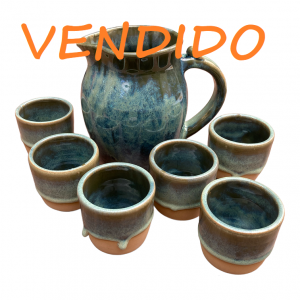 Set de Aperitivo para 6 personas Cascada Verde